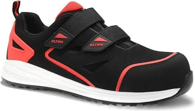 Elten Sicherheitssandale JORAN RED Easy ESD S1P in Rot/Schwarz, Größe 46 - Bild 1
