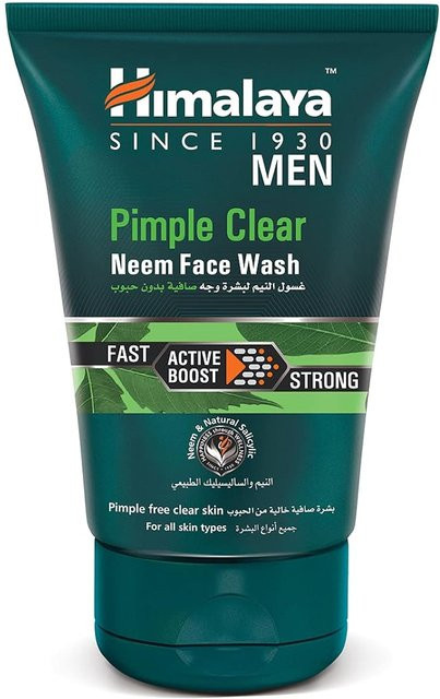 Himalaya Herbals Men Pimple Clear Neem Gesichtswaschgel, 100 ml, Herren - Bild 1
