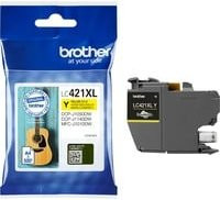Brother Original Tintenpatrone LC-421XLY Gelb für Inkjet-Drucker DCP-J1140DW, DCP-J1050DW und MFC-J1010DW - Bild 2