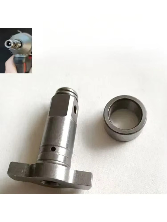 Parkside Spindel Amboss mit 16 mm Welle und 1/2 Lagerhülsen für Elektroschrauber B3 C3 WU268 278 279 sowie Worx Schmied in Silber - Bild 3