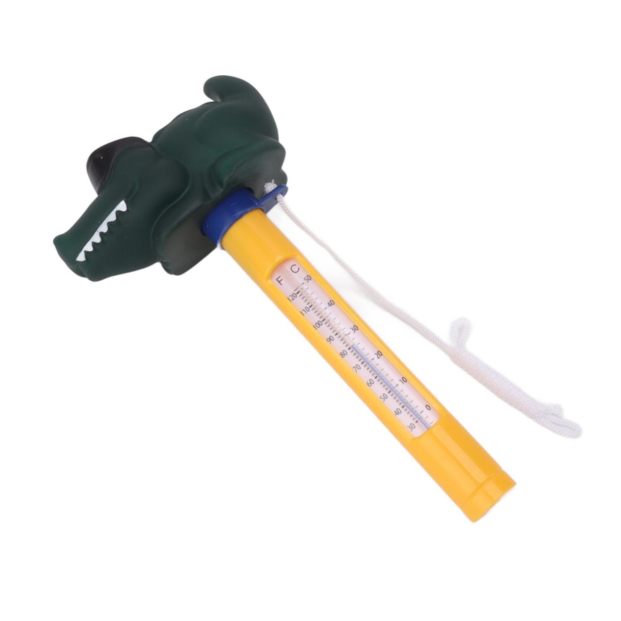 Schwimmender Poolthermometer in Cartoon-Design mit Schnur zur einfachen Temperaturmessung im Wasser - Bild 2