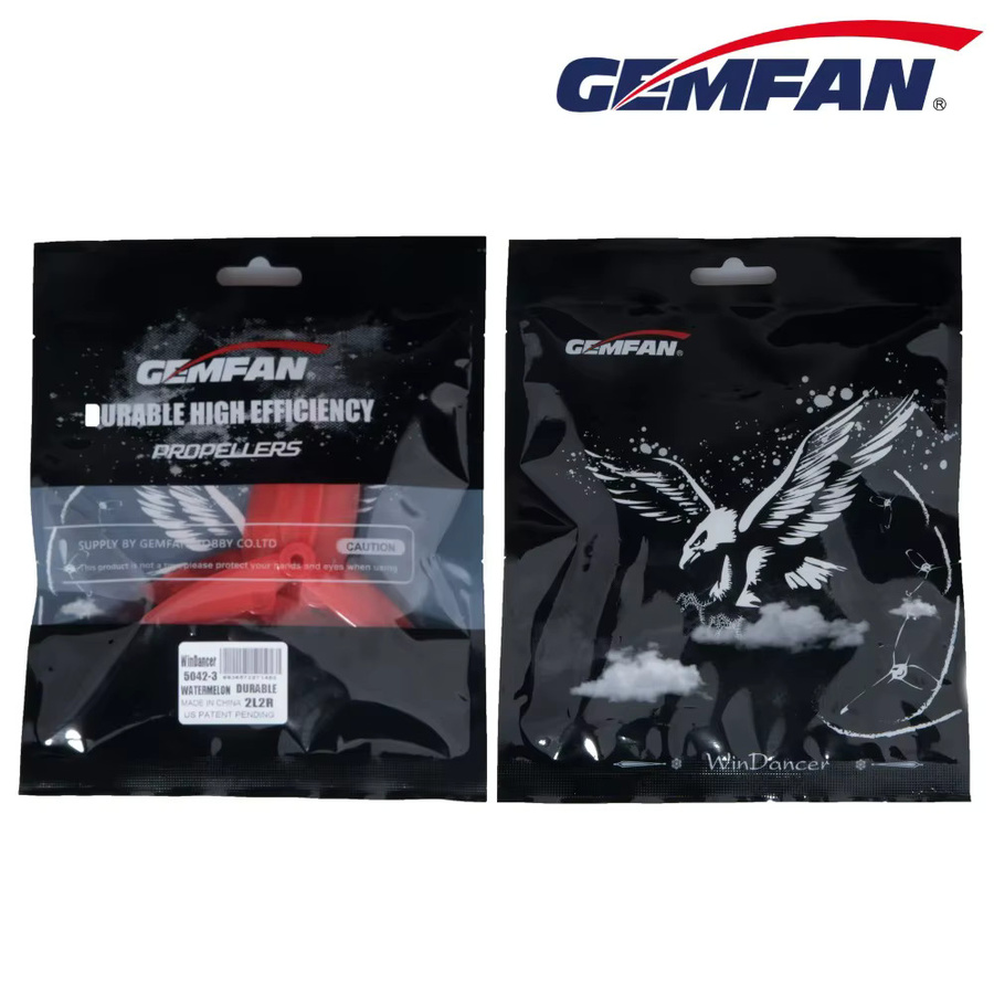 Gemfan Windancer 5042 5X4.2X3 3-Blatt PC Propeller, Kunststoff, Clear - Bild 4