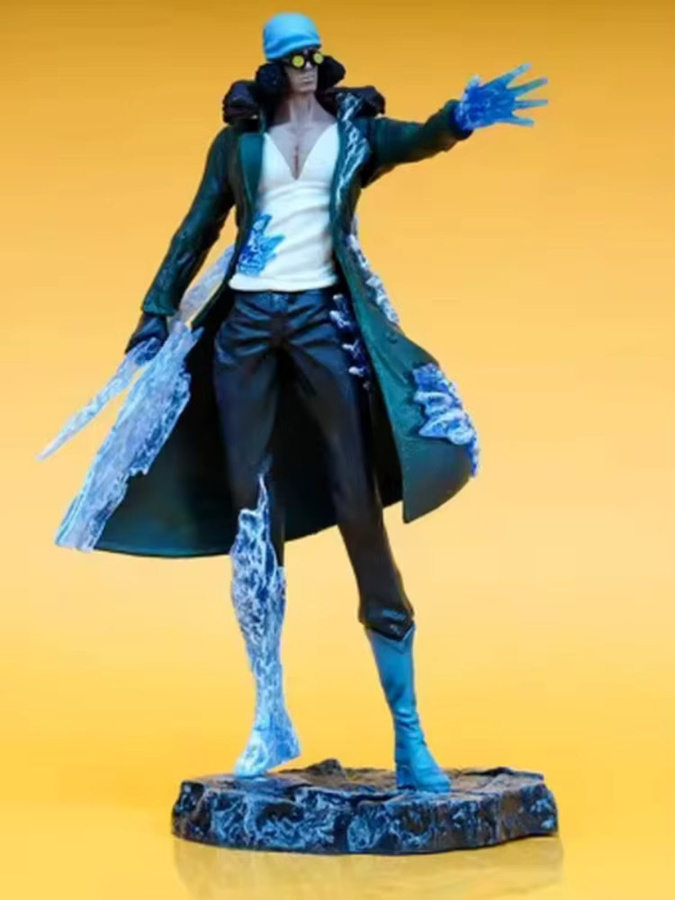 Bandai One Piece Aokiji Kuzan Eiszeit-Figur, PVC-Modell Statue, 31cm - Bild 5