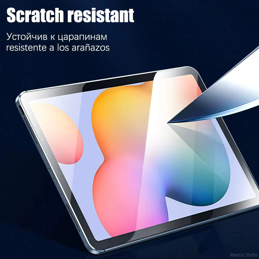 Samsung Displayschutzfolie aus gehärtetem Glas, transparent, kompatibel mit Galaxy Tab S6 Lite, A9 Plus, S8, S9 Plus Ultra, S7 Fe, S9 Fe, A8, S10 und S11 - Bild 3