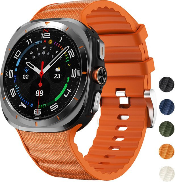 CHIICSMART Uhrenarmband für Galaxy Watch Ultra 47mm, Silikon, Nylon - Bild 1