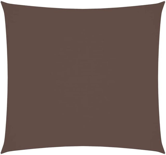 vidaXL Sonnensegel aus PU-beschichtetem Oxford-Gewebe, quadratisch, Braun, 2 x 2 m - Bild 1