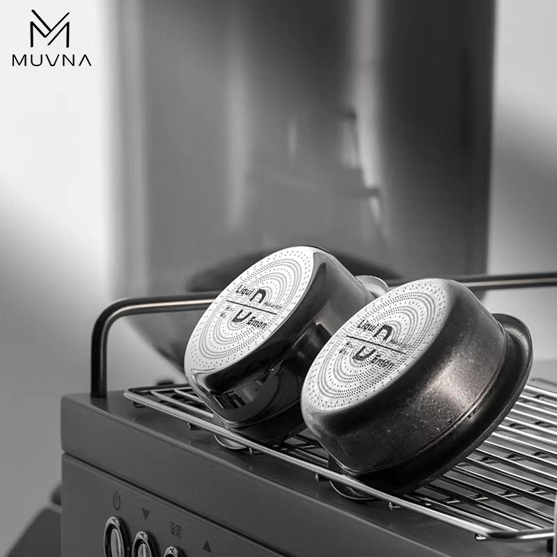 MUVNA Mobius Hochpräzisions-Siebkorb aus Edelstahl in Silber für Espresso, 14-22g Kaffeefilterkorb für 51mm, 53mm oder 58mm Siebträger - Bild 3