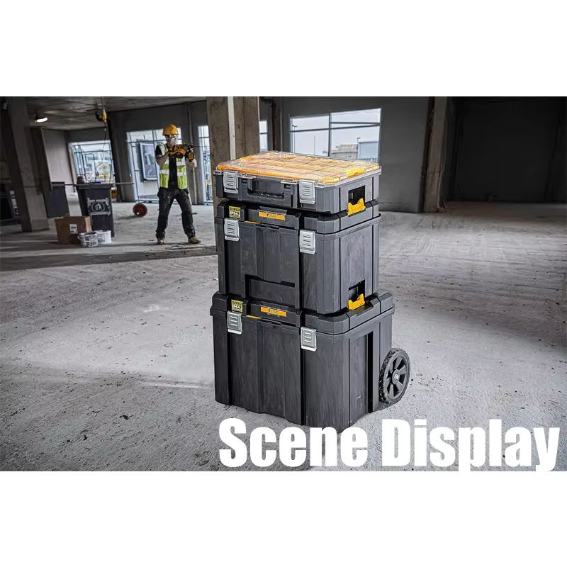 DEWALT TSTAK IP54 Mobile Aufbewahrungsbox, abschließbarer und wasserdichter Werkzeugkasten, DWST83346/DWST83347 - Bild 4