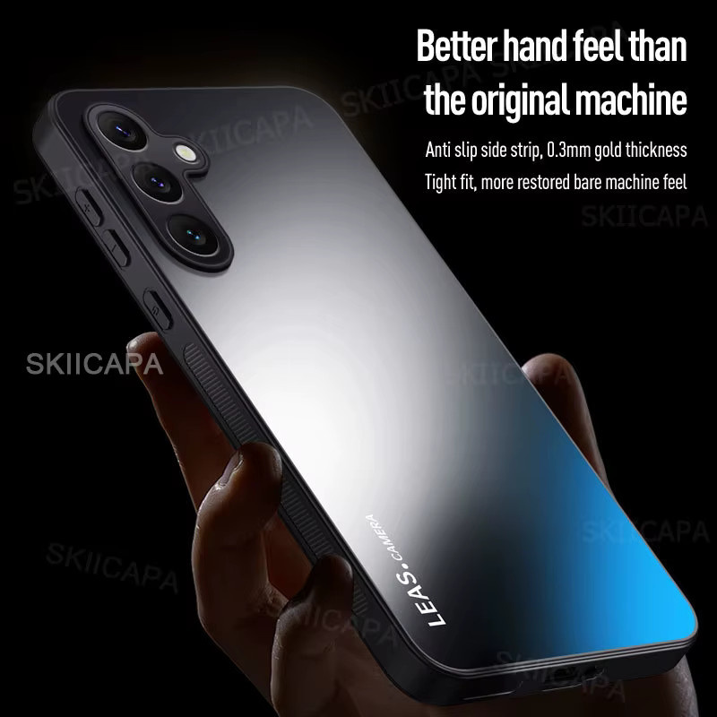 Stoßfeste matte Handyhülle für Samsung Galaxy A-Serie in Weiß - Bild 3