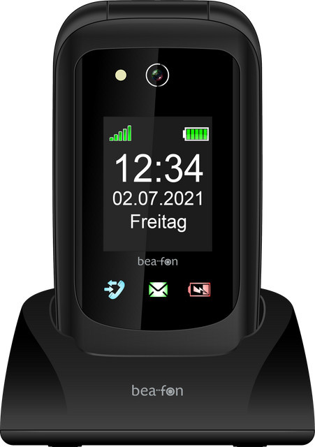 BEAFON SL720 Handy in Schwarz-Grau mit GPS und 1,77 Zoll Display - Bild 1