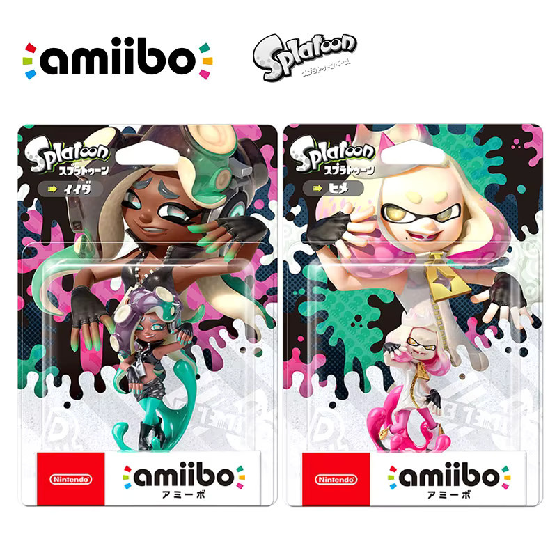 Nintendo Splatoon Amiibo Figur Pearl Marina Callie Marie, 2er-Pack - Bild 1