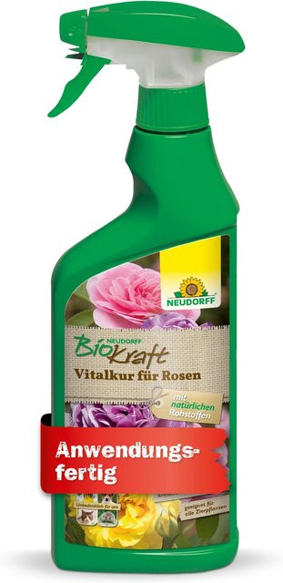 Neudorff BioKraft Vitalkur für Rosen und Zierpflanzen, biologisches Pflanzentonikum, 500 ml - Bild 1
