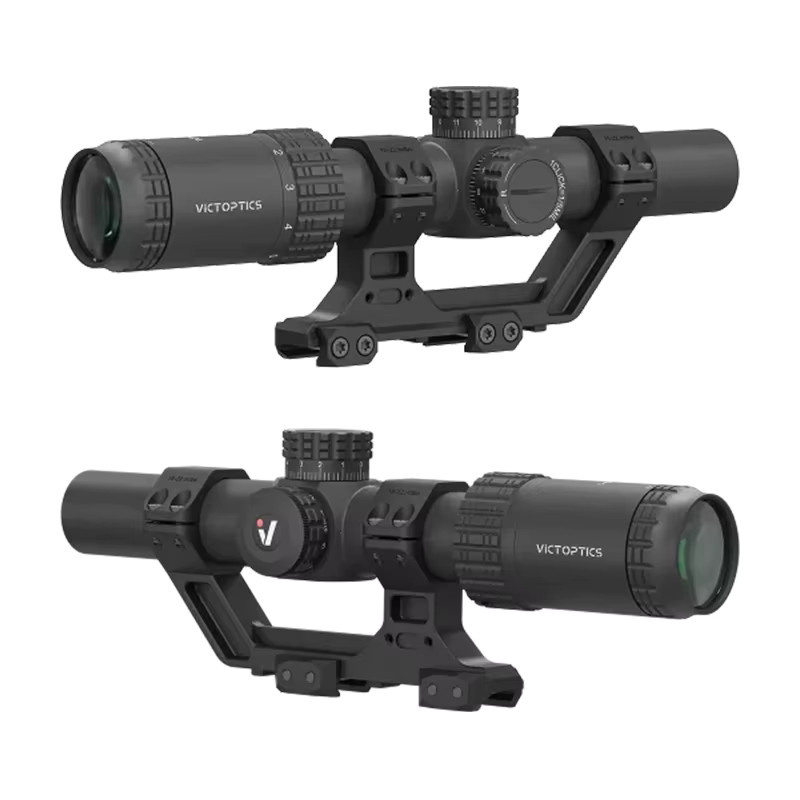 Victoptics 1-6X24 LPVO Zielfernrohr-Set mit Rot-Grün-Beleuchtung und FMC-Linse in Schwarz - Bild 3