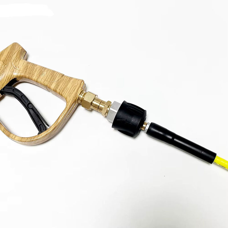 Kaikarai Hochdruck-Waschwasserpistole mit 360 Grad rotierendem Anti-Wickel-Zubehör für Karcher K-Serie Schnellanschluss - Bild 3