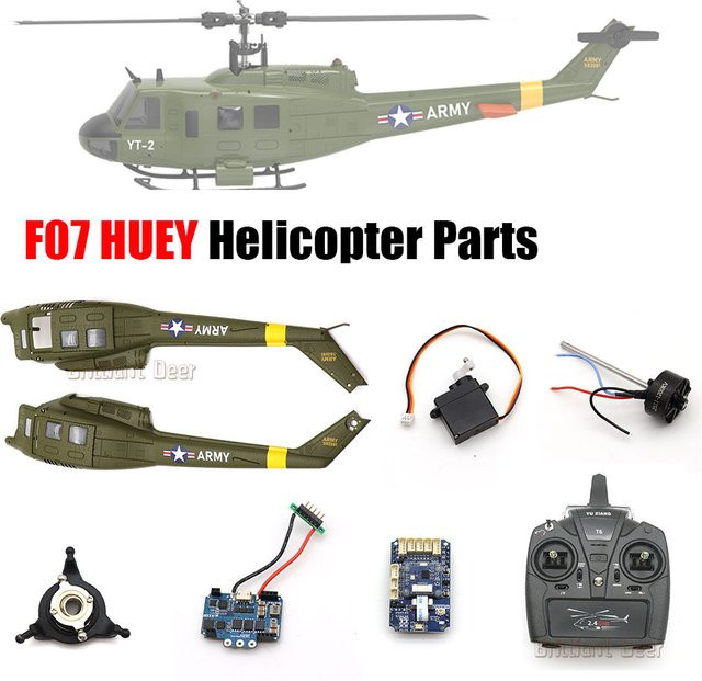YUXIANG F07 UH-1D HUEY RC Hubschrauber Teile - Bild 1