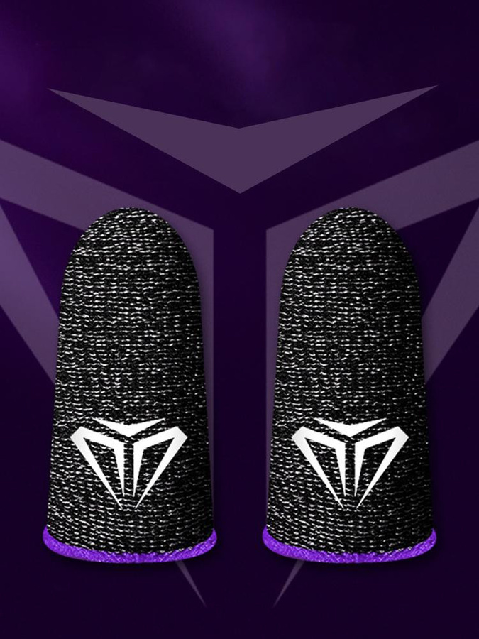 Superme Live Handy-Gaming Fingerlinge in Schwarz für PUBG, 2 oder 4 Stück, schweißabweisende Fingerspitzen-Abdeckungen - Bild 4