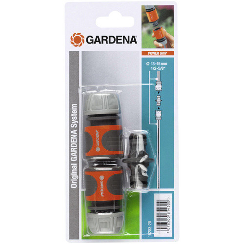 Gardena Anschlusssatz Quick Coupling für Schlauchverlängerungen, 13 mm (1/2 Zoll), bunt, 2 Stück - Bild 1