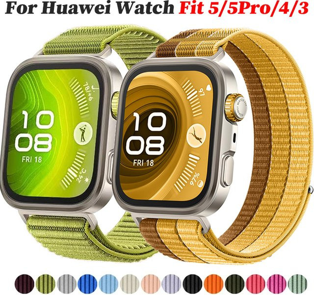 CHIICSMART Uhrenarmband Nylon, Sport-Smartwatch-Armband für Huawei Watch Fit 5/5Pro/3/4 - Bild 1