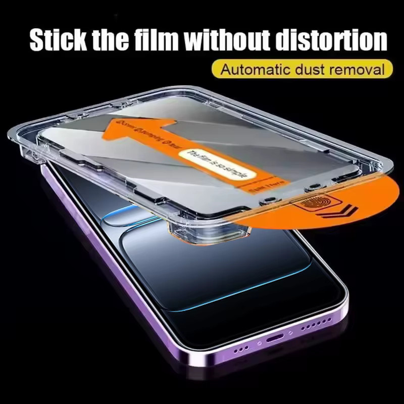 Wolfrule Panzerglas für OnePlus Nord 5, Transparent, 9H Härtegrad, Vollabdeckung mit Staubentfernungs-Set - Bild 1