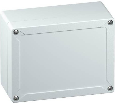 Spelsberg Installations-Gehäuse TG ABS 1612-9-o Lichtgrau RAL 7035 B: 16,2 cm, T: 12,2 cm, H: 9,0 cm - Bild 1
