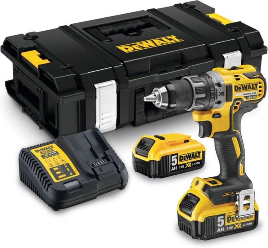 DeWalt DCD791P2-QW Akku-Bohrschrauber Set in Gelb mit 18,0 V Akku und 2,0 Ah Kapazität - Bild 2