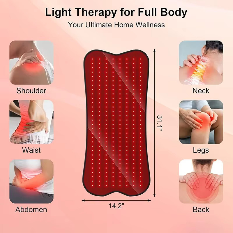 DH Beauty Infrarot-Lichttherapie-Pad, 210 LEDs, Unisex - Bild 2