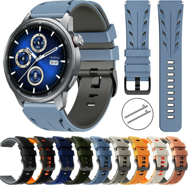 Realme Smartwatch Armband, Silikon, 22 mm, Unisex - Bild 1