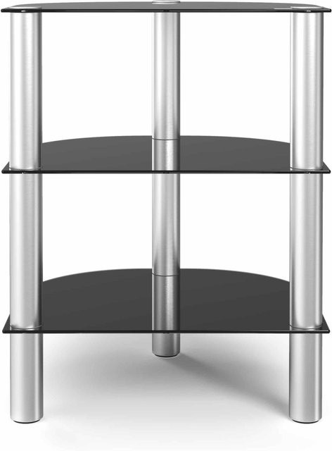 Spectral R590 HiFi-Rack in Schwarz mit Schwarzglas und Metallgehäuse - Bild 1