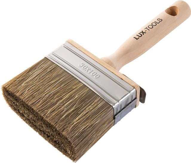 LUX-TOOLS PRO Flächenstreicher Lasur für Holz und Metall, Breite: 100 mm, Höhe: 30 mm, Multicolour - Bild 1