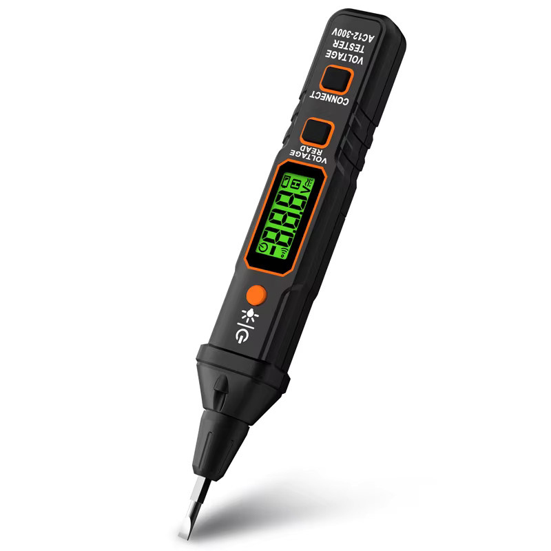 POROMETISTO VT06 Smart Induktiver Spannungsprüfer in Schwarz, NCV Kontinuitätstester und Spannungstest-Stift für AC 12-300V - Bild 6