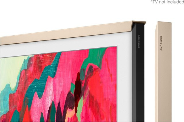 Samsung Austauschbarer Rahmen für The Frame Pro 85 Zoll (2025) und The Frame 85 Zoll (ab 2021) in Sand Gold - Bild 1