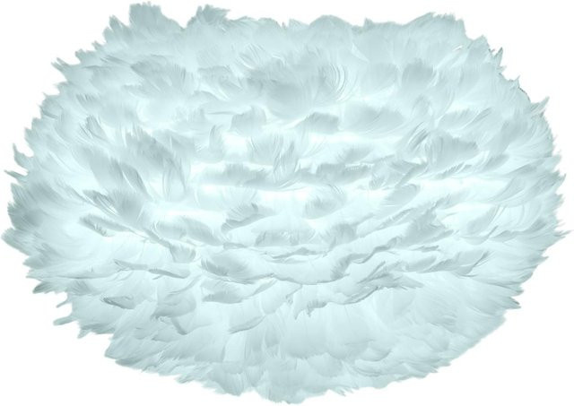 UMAGE Eos Pendelleuchte in Blau aus Papier und Gänsefedern in wolkenförmigem Design - Bild 1