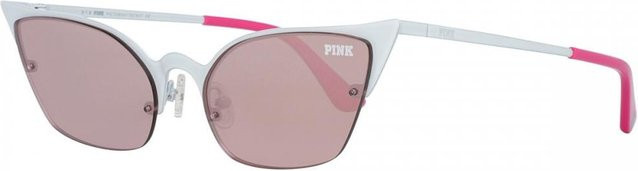Victoria's Secret Pk0016 Sonnenbrille, Cat-Eye, Vollrand, Kunststoff, White, Damen - Bild 1