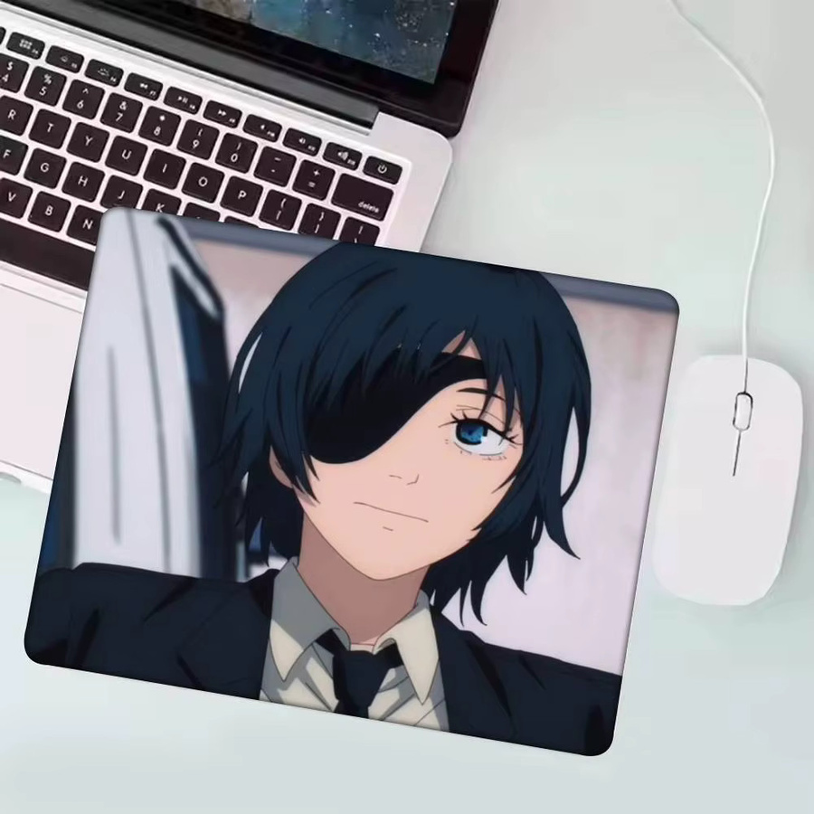Himeno Anime C-Kettensäge Mann Mousepad rutschfest für Tastatur und Laptop in Multicolour - Bild 6