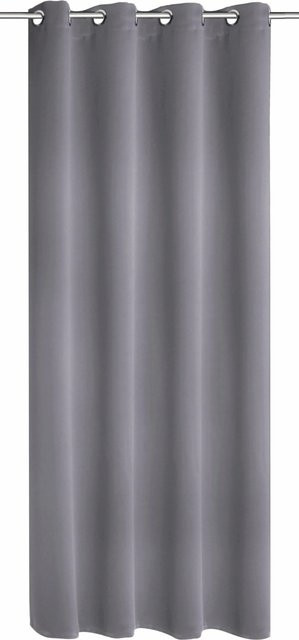 Sehlbach Blackout Ösenschal Mia in Anthrazit, Höhe: 245 cm, Breite: 140 cm - Bild 1
