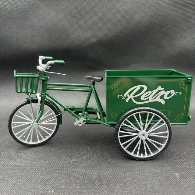 Linyi toy car Legierungs-Dreirad-Modellspielzeug, Metall-Druckguss, ab 14 Jahre - Bild 1