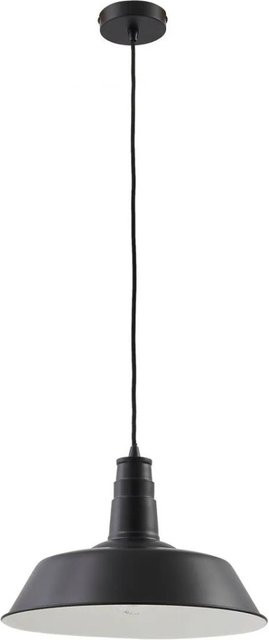 Lindby Pendelleuchte Laylan Modern Schwarz aus Metall 1-flammig E27 - Bild 1