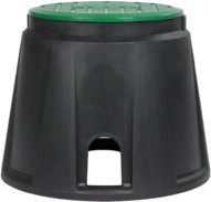 Rain Bird Ventilbox rund aus PP-Kunststoff für 2 Ventile in Grün - Bild 1