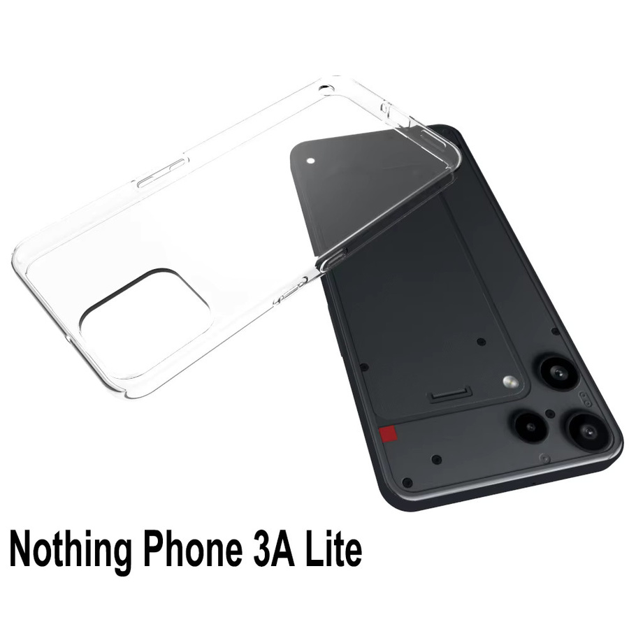Transparente Silikon-Handyhülle für Nothing Phone 3A Lite A001T, ultradünne Schutzhülle - Bild 2