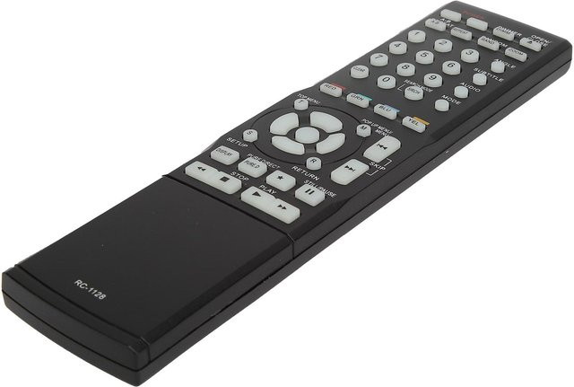 Ersatz-Fernbedienung für Denon RC-1128 Audio-Player in Grau - Bild 1