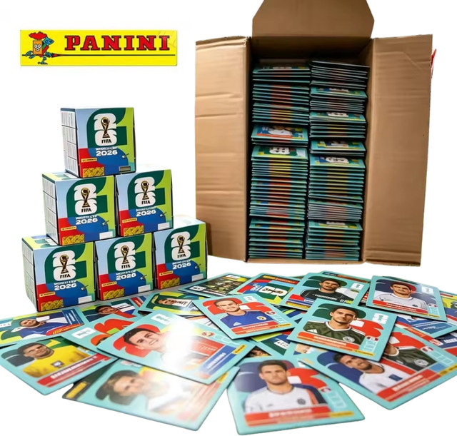 Panini FIFA World Cup 2026, Aufkleber Komplettbox, 50 Aufkleberpakete - Bild 1