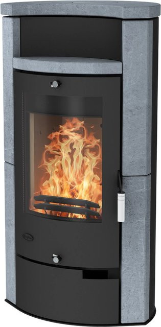 Fireplace Kaminofen Hamburg Speckstein Schwarz Grau 8 kW - Bild 1
