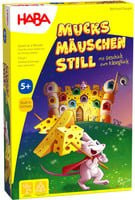 HABA Brettspiel Mucksmäuschenstill mit Moritz Maus und Käse für Kinder ab 5 Jahren - Bild 1