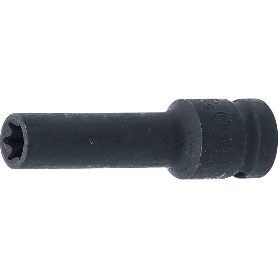 BGS Kraft-Steckschlüssel-Einsatz E-Profil tief 5204-12 mit 12,5 mm (1/2 Zoll) Antrieb und SW E12 mm - Bild 2