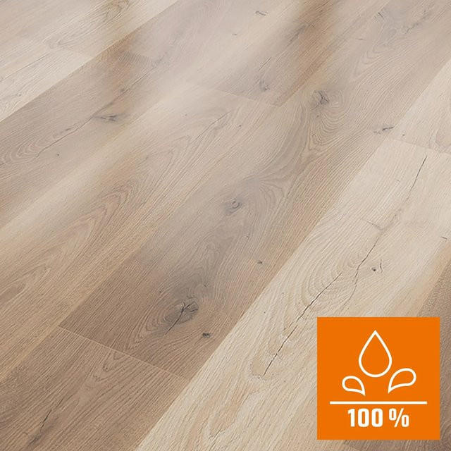 Classen Laminat NK32 Holzoptik Eiche Hellbraun Wasserfest 8 mm - Bild 1