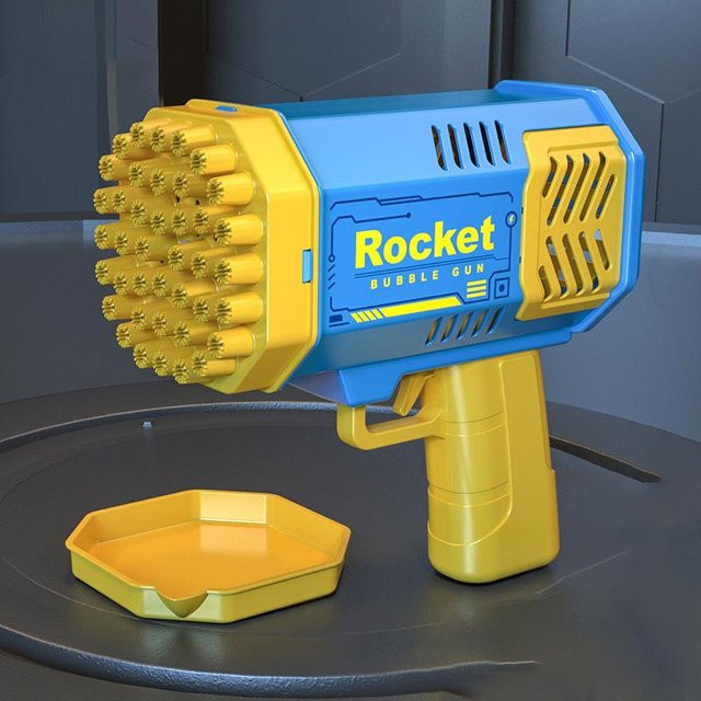 Yiran bag Raketenwerfer Seifenblasenpistole, elektrisch, automatische Seifenblasenpistole, ab 6 Jahren - Bild 1