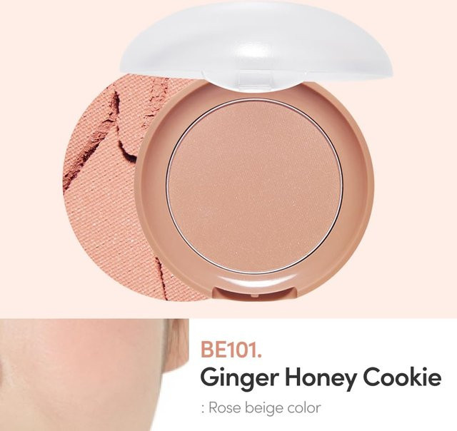 ETUDE HOUSE Lovely Cookie Blusher Puder, BE101 Ginger Honey Cookie, 4g - Bild 1