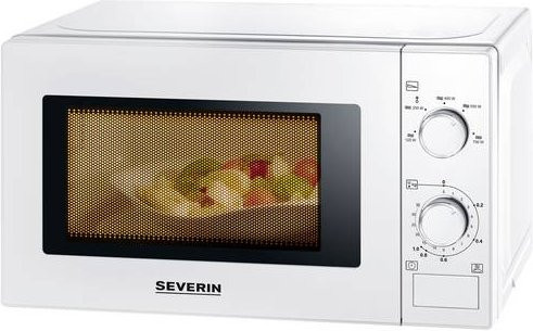Severin Solo-Mikrowelle MW 7770 in Weiß mit 20 l Volumen - Bild 1