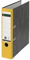 Leitz Ordner 1080 DIN A4 Gelb Wolkenmarmor Rückenbreite: 80 mm - Bild 1