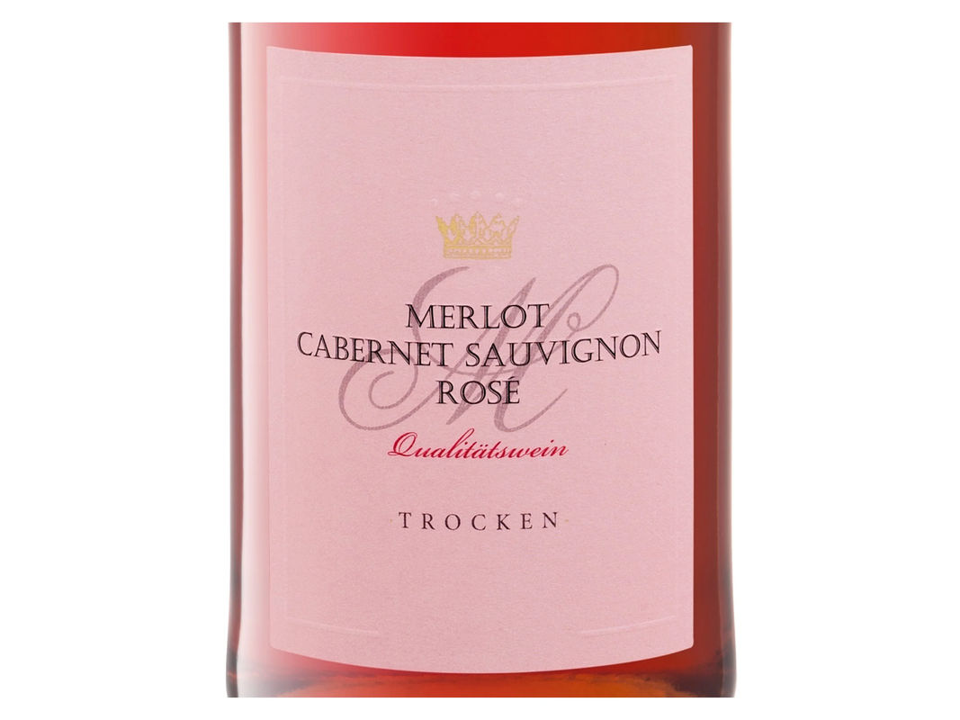 Pamona Cellars GmbH, Merlot/Cabernet Sauvignon Rosé QbA, trocken, Roséwein, 2025, 0,75 l - Bild 2